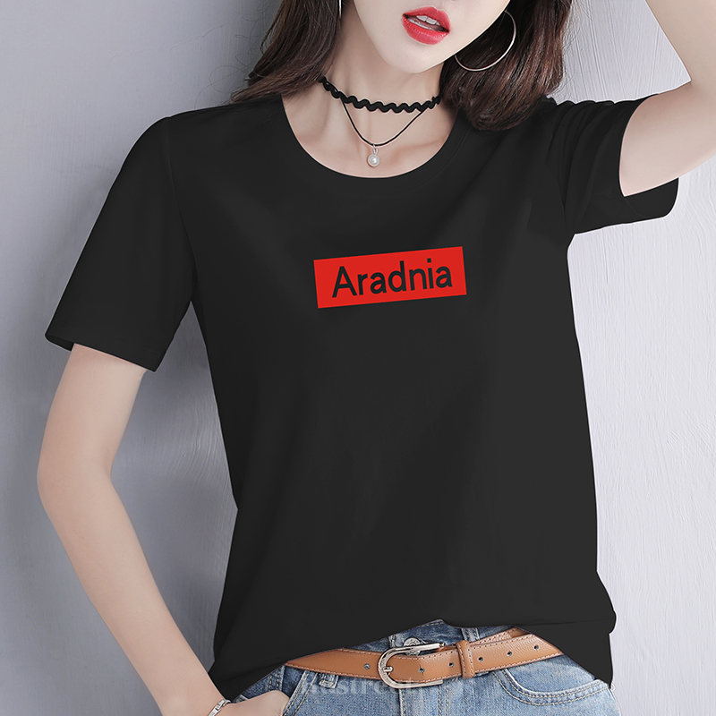 ブラック Tシャツ (Aradnia)