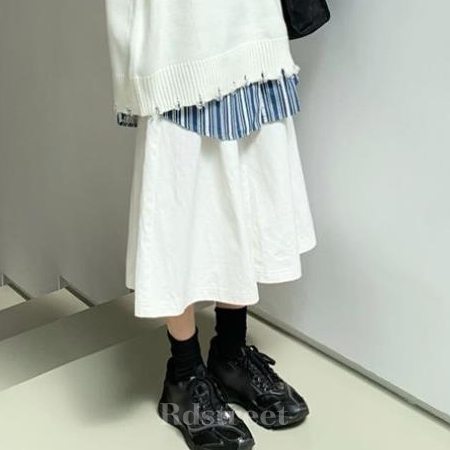 ホワイト/スカート/単品